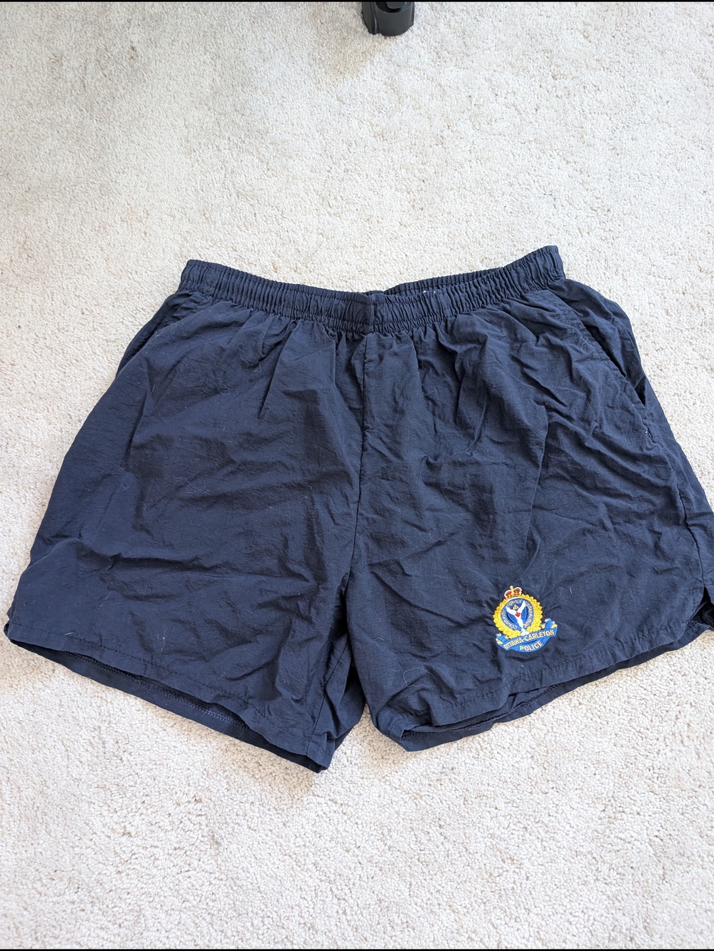 Vintage River's Edge Ottawa-Carleton Police Shorts